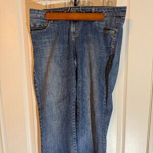 VGUC American Eagle Hipster Jeans Size 10
